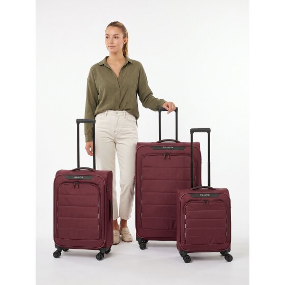Travelite Skaii 4 wielen Kofferset 3-delig met uitbreidingsplooi