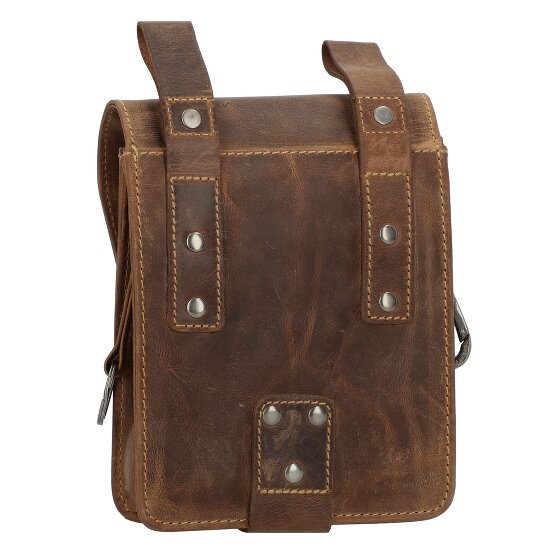 Greenburry Vintage Fanny pack Leer 14.5 cm