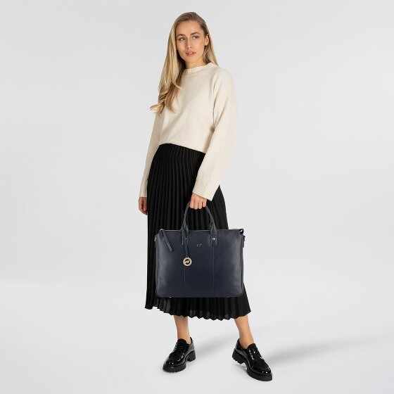 Braun Büffel Hanna Shopper Tas Leer 39 cm Laptop compartiment