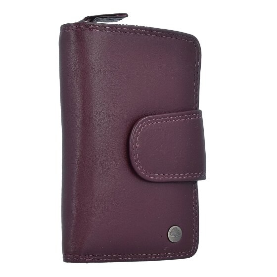 Greenburry Sponsachtig portefeuille leer 8,5 cm