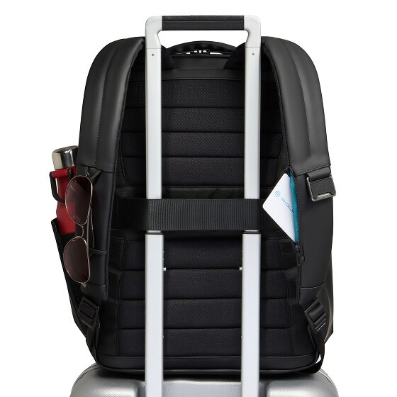 Piquadro Corner Dagrugzak RFID-bescherming 43 cm Laptop compartiment