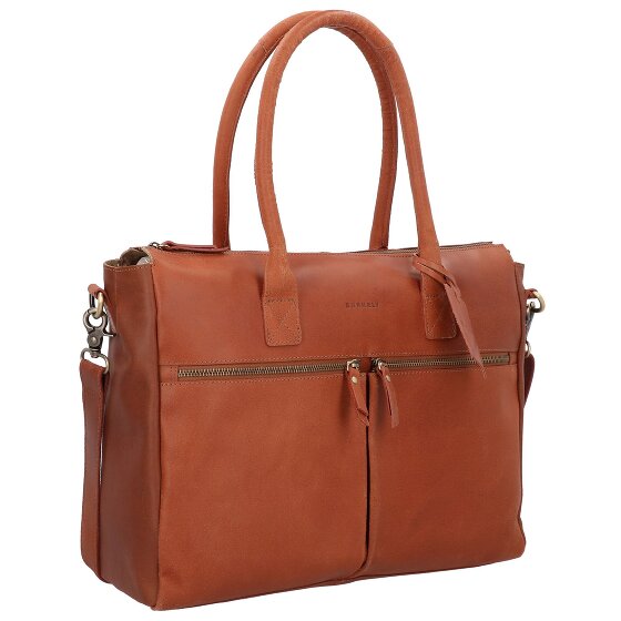 Burkely Vintage Valerie Schoudertas Leer 39 cm Laptopcompartiment