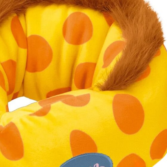 Go Travel Comfort Giraffe Snuggle Reiskussen Nekkussen 20 cm