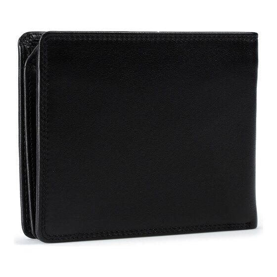 Braun Büffel Golf 3.0 Portemonnee RFID-bescherming Leer 12 cm