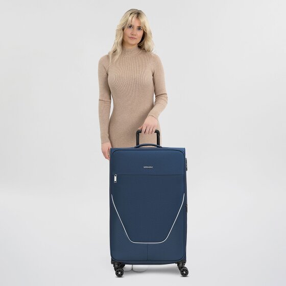 Stratic taska 4-wiel trolley L 76 cm met uitvouwbare plooi