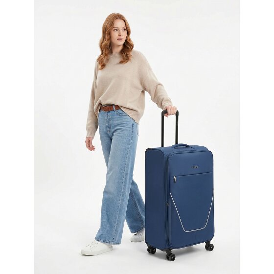 Stratic taska 4 wielen Trolley L 76 cm met uitbreidingsplooi