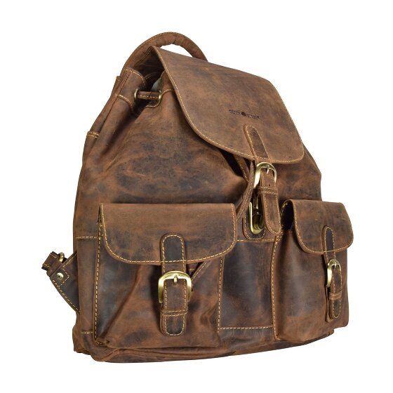 Greenburry Vintage Dagrugzak Leer 40 cm