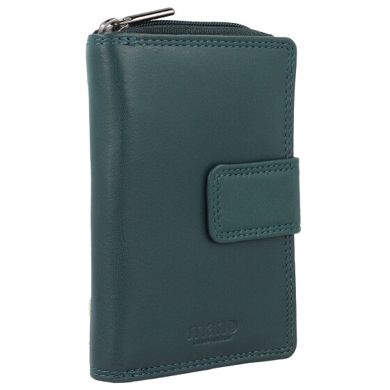 mano Donna Giulia Leren Portemonnee 9 cm