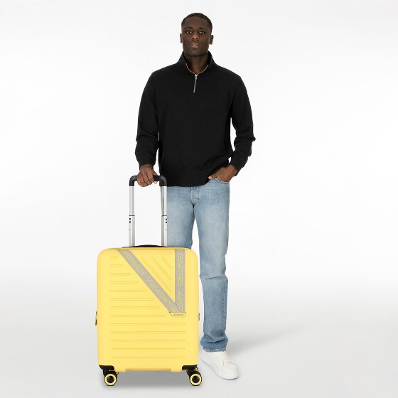 American Tourister Dynabelt 4 wielen Cabinewagen 55 cm met uitbreidingsplooi