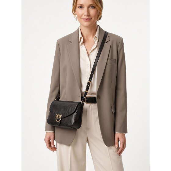 PINKO Love Satchel Classic Crossbody tas Leder 27 cm