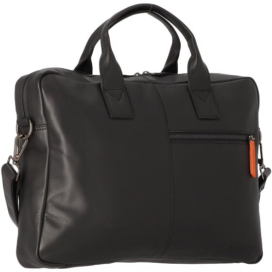 Davidoff Essentials aktetas leer 40 cm laptopvak