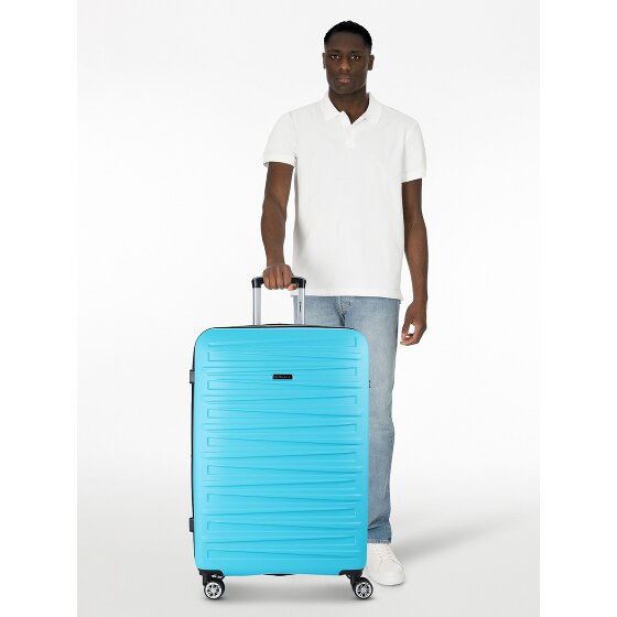 Benzi 5493 4 wielen Trolley L 77 cm met uitbreidingsplooi