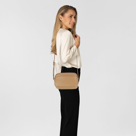 Lacoste City Court Schoudertas Leer 21.5 cm