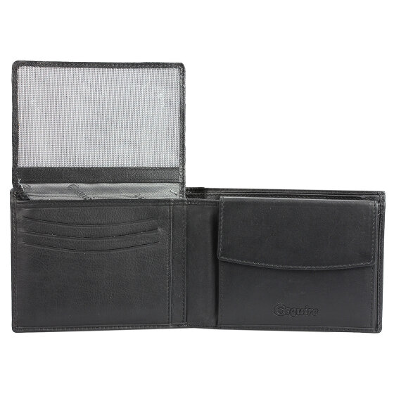 Esquire Eco Portemonnee III Leer 12 cm