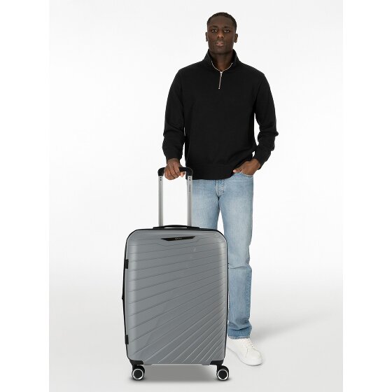Benzi 5808 4 wielen Trolley 65 cm met uitbreidingsplooi