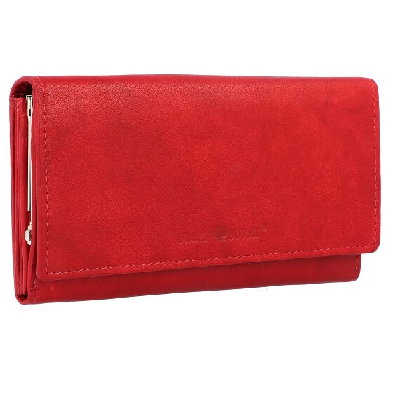 Greenburry Basic Portemonnee RFID Leer 17 cm