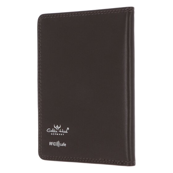 Golden Head Polo Identiteitskaart etui RFID Leer 9 cm