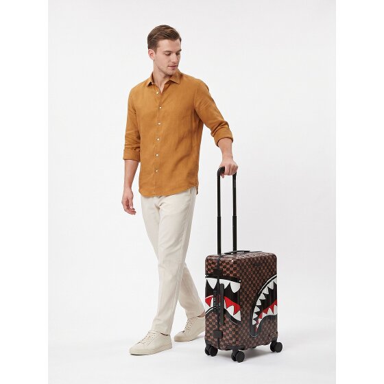 Sprayground Sharks In Paris 4 wielen Cabinewagen 55 cm