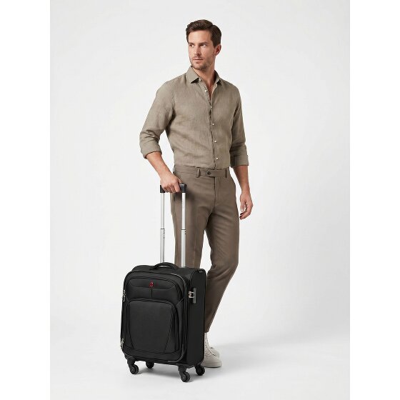 Wenger Beaumont 4 wielen Cabinewagen S 54 cm met uitbreidingsplooi