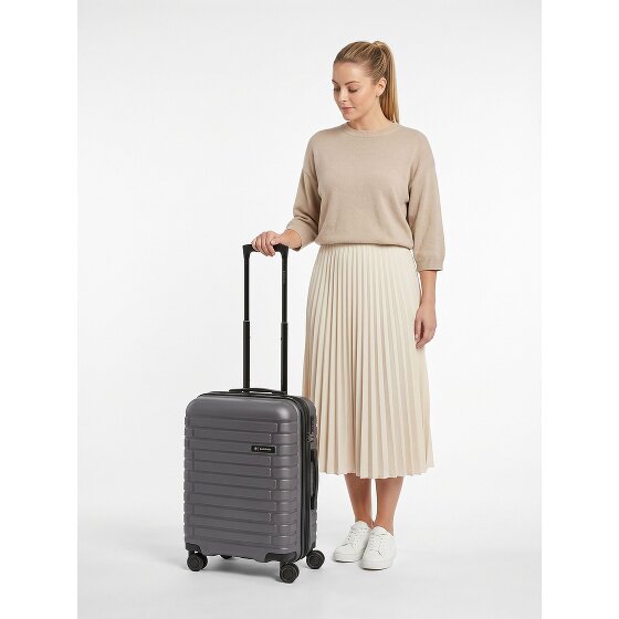 Pactastic Collection 04 THE CABIN + 4 wielen Cabinewagen S 55 cm met uitbreidingsplooi