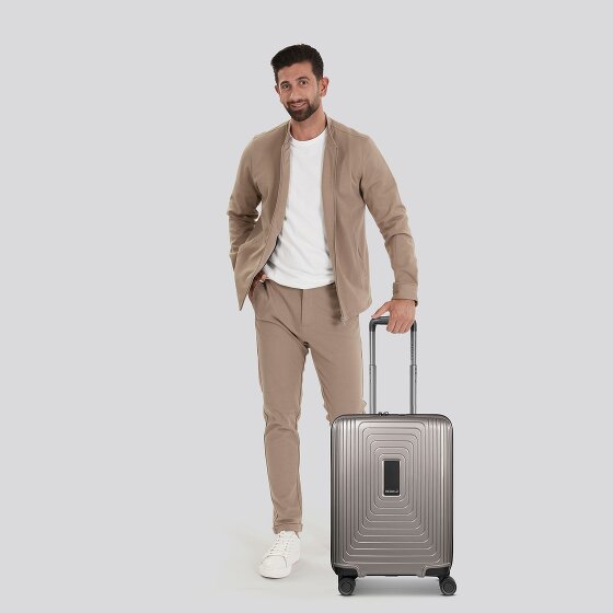 Redolz Essentials 14 4-wiel cabine trolley 55 cm slank