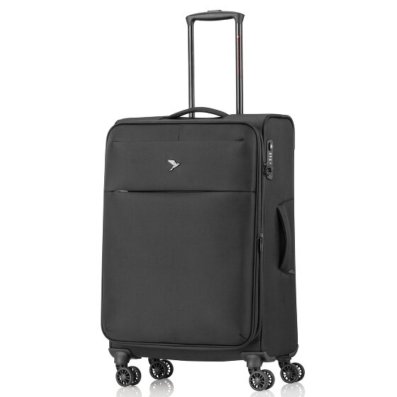 Pack Easy GoOn 4 wielen Trolley M 67 cm met uitbreidingsplooi