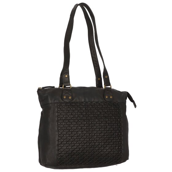 Greenland Nature Femi & Nine Leren Schoudertas 35 cm