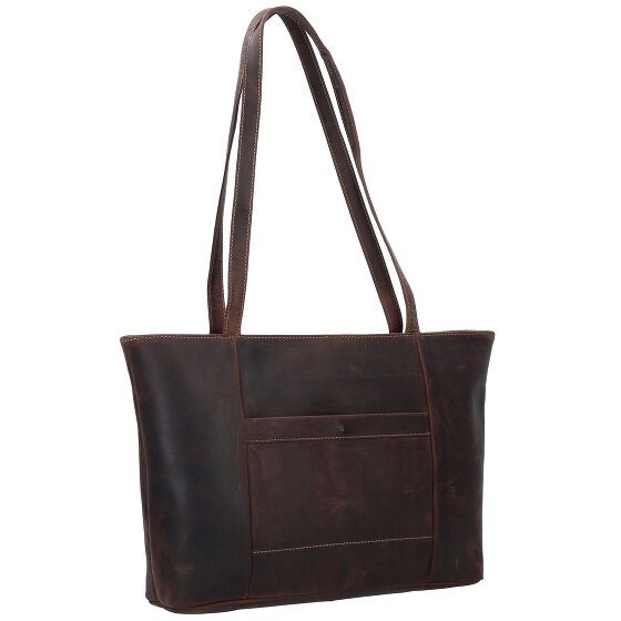 Jack Kinsky Baltimore 18 Schoudertas Leer 34 cm
