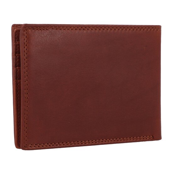 Greenburry Vintage Portemonnee RFID-bescherming Leer 12 cm