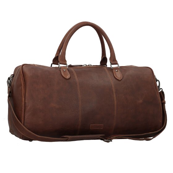 Jack Kinsky Porto 4 Weekender reistas Leer 55 cm