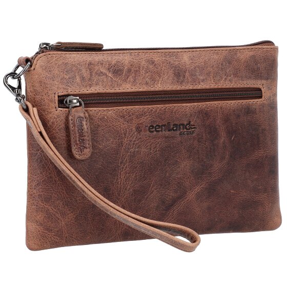 Greenland Nature Montana Heren tas RFID-bescherming Leer 26 cm