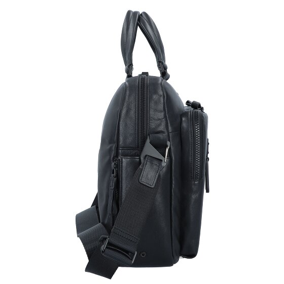 Piquadro Harper aktetas Leer 40 cm Laptopcompartiment