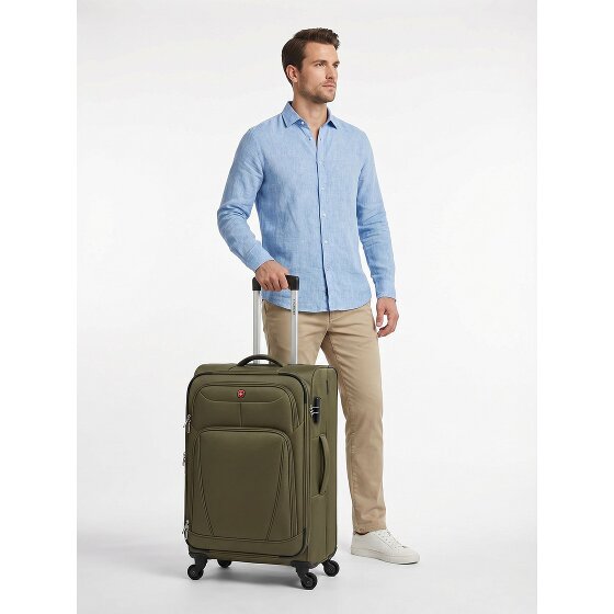Wenger Beaumont 4 wielen Trolley M 67 cm met uitbreidingsplooi