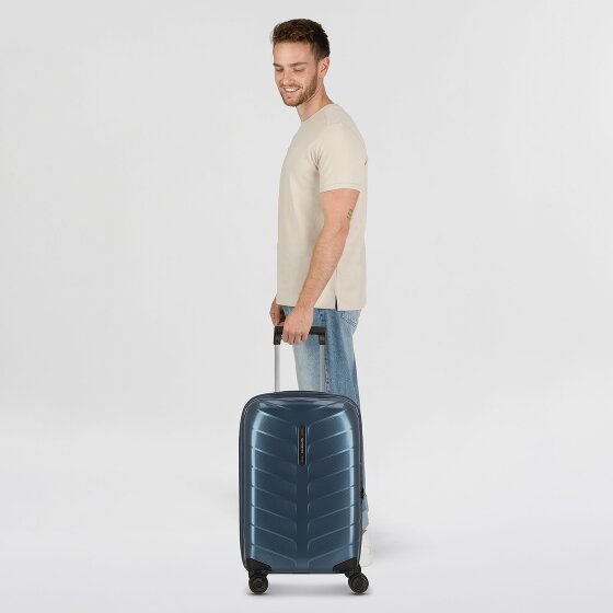 Samsonite Attrix 4 wielen Cabinewagen 55 cm met uitbreidingsplooi