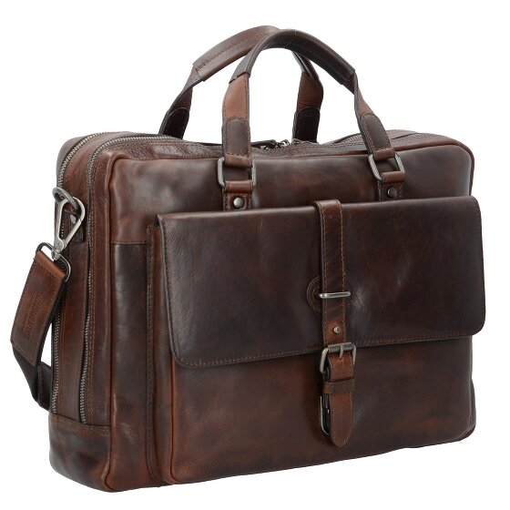 Leonhard Heyden Roma aktetas Leer 40 cm Laptopvak