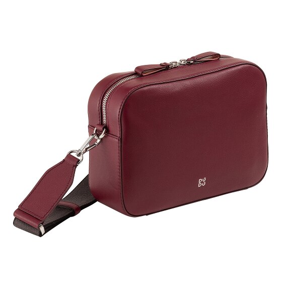 DuDu Caroline Schoudertas Leer 24 cm
