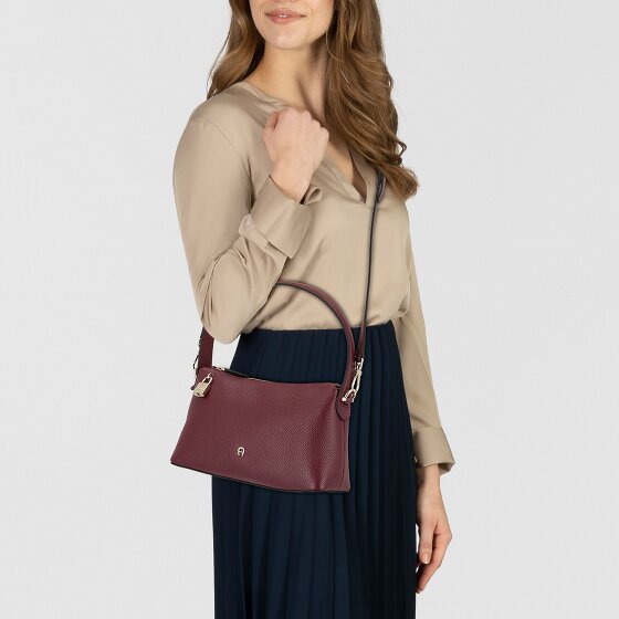 AIGNER Delia Schoudertas Leer 33 cm
