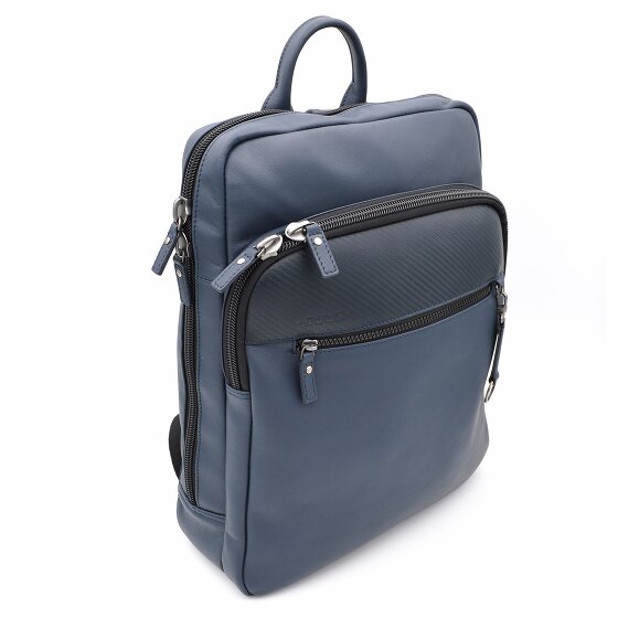 Jump Boston rugzak 39 cm leren laptopvak