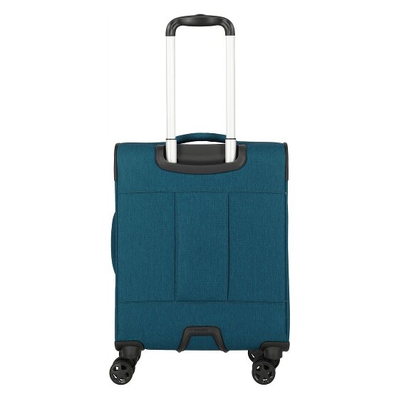 Travelite Kick Off 4 wielen Cabinewagen S 55 cm