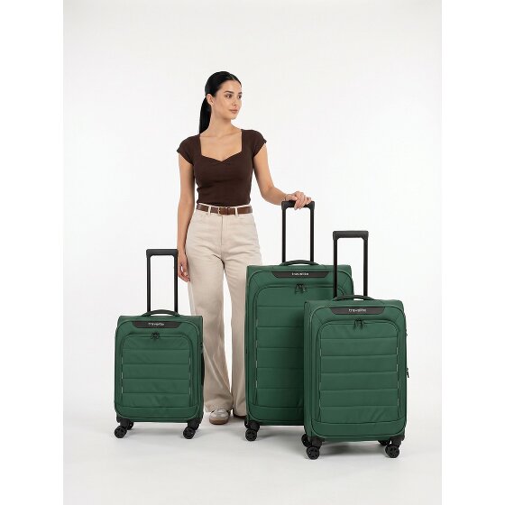 Travelite Skaii 4 wielen Kofferset 3-delig met uitbreidingsplooi