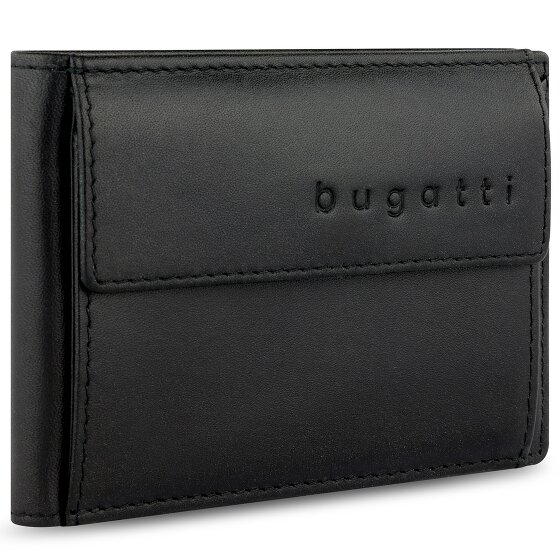 bugatti Super Slim Portemonnee RFID-bescherming Leer 10 cm