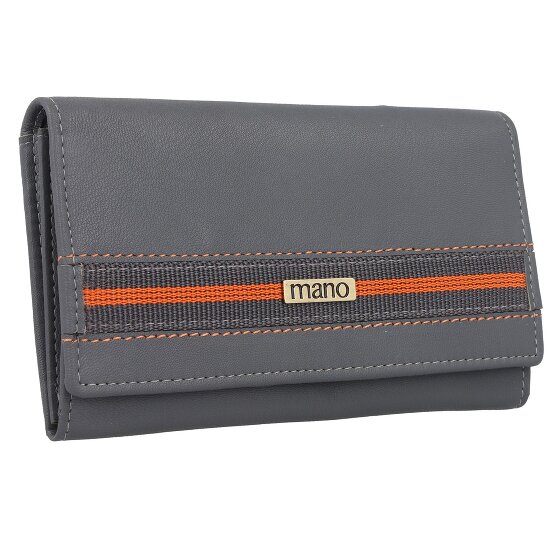 mano Don Leonardo Portemonnee RFID Leer 16 cm