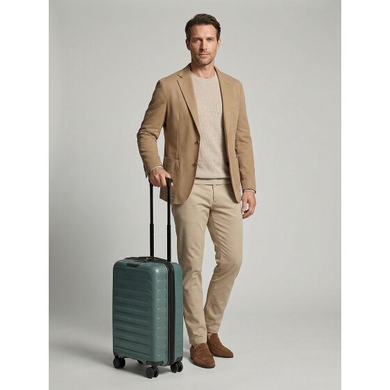 d&n Toronto 4 wielen Cabinewagen S 54 cm met uitbreidingsplooi