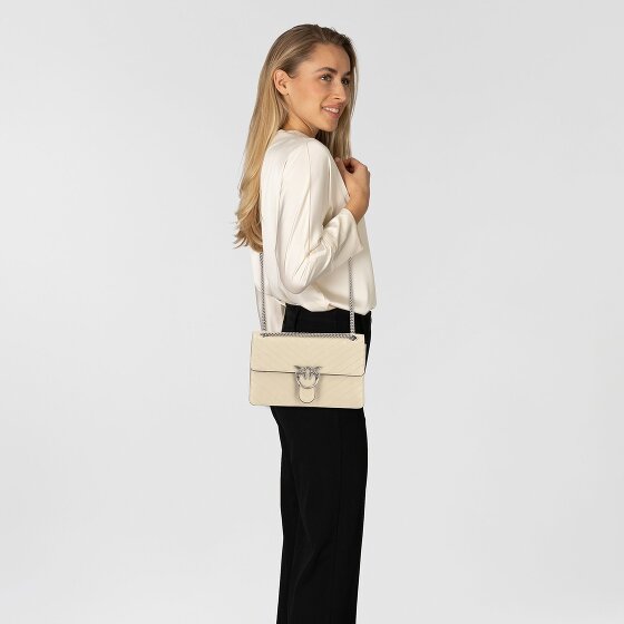 PINKO Love One Schoudertas Leer 26 cm