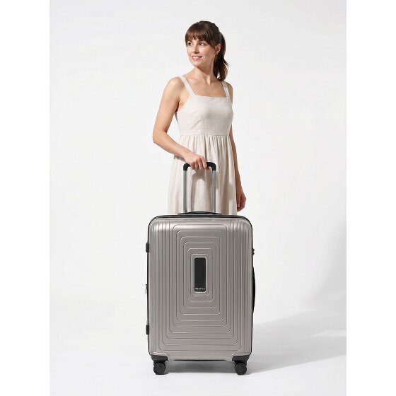 Redolz Essentials 14 4 wielen Trolley M 65 cm met uitbreidingsplooi