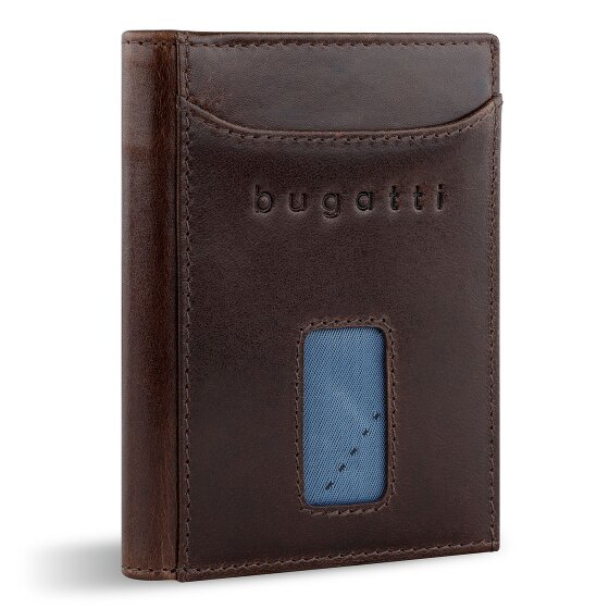 bugatti Secure Slim Portemonnee RFID-bescherming Leer 8 cm