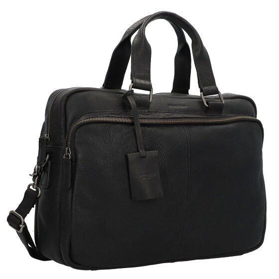 Burkely Antieke Avery aktetas Leer 40 cm Laptopcompartiment