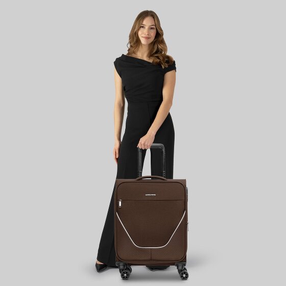 Stratic taska 4-Wiel Cabin Trolley S 55 cm met uittrekbare plooi