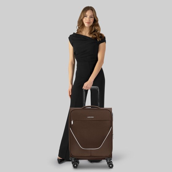 Stratic taska 4-Wiel Cabin Trolley S 55 cm met uittrekbare plooi