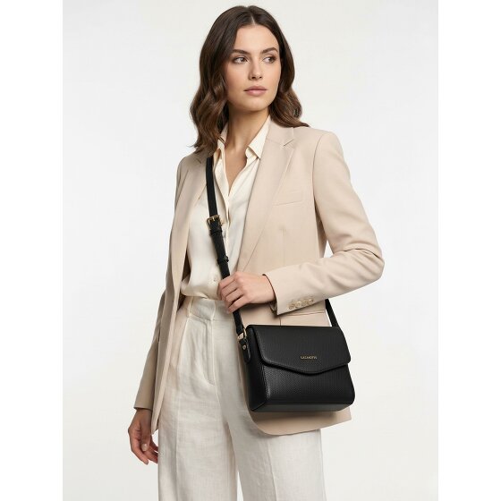 Lazarotti Bologna Leren Crossbody schoudertas leer 22 cm